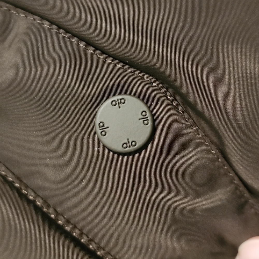 Alo Cropped Breakline Bomber Jacket - Picture 6 of 13